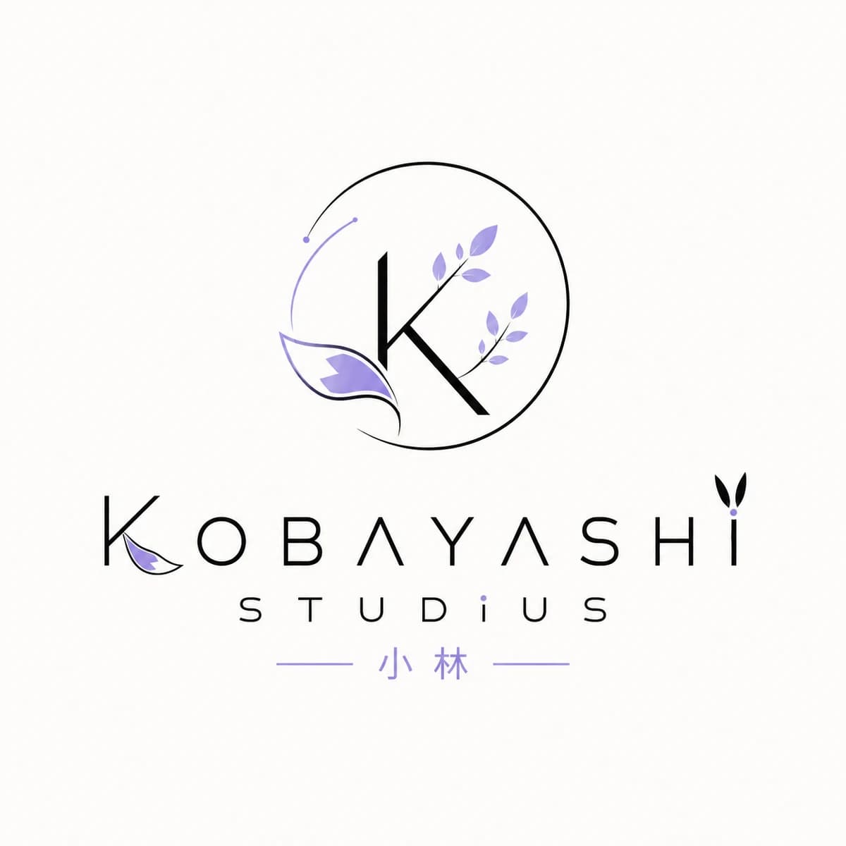Logo da Kobayashi Studios, empresa criadora da Naomi